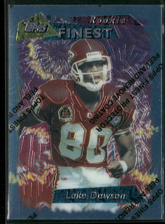 Lake Dawson 1995 Finest #63 Kansas City Chiefs