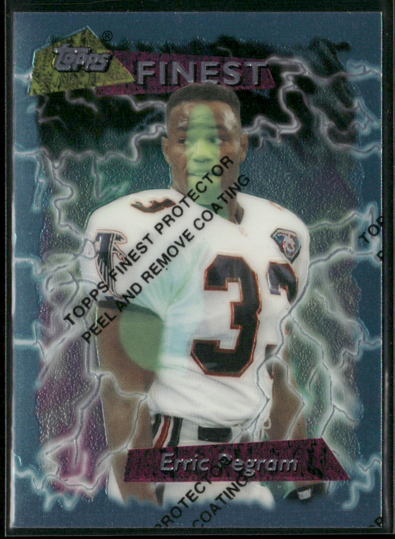 Erric Pegram 1995 Finest #65 Atlanta Falcons
