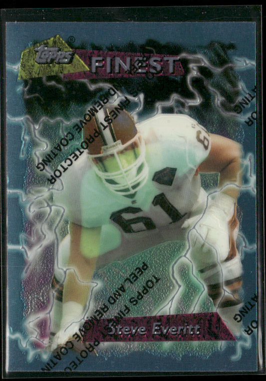 Steve Everitt 1995 Finest #66 Cleveland Browns