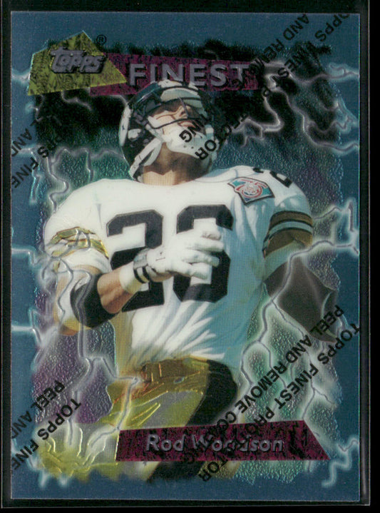 Rod Woodson 1995 Finest #68 Pittsburgh Steelers