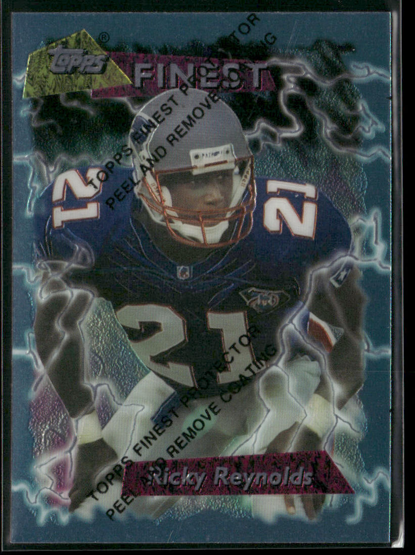 Ricky Reynolds 1995 Finest #71 New England Patriots