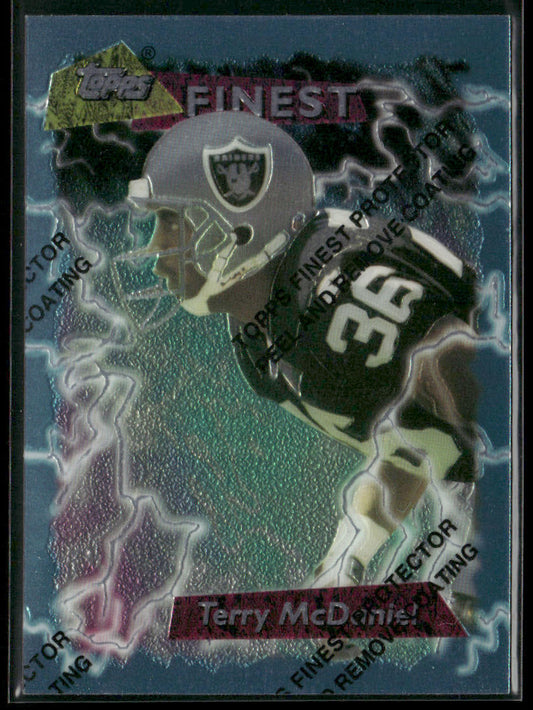 Terry McDaniel 1995 Finest #77 Los Angeles Raiders