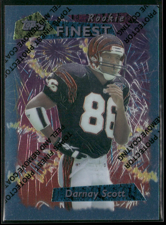 Darnay Scott 1995 Finest #81 Cincinnati Bengals