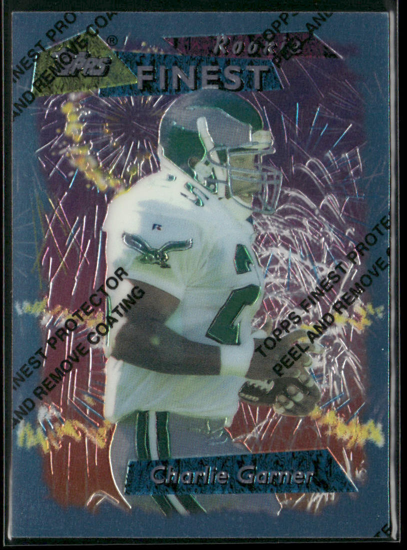 Charlie Garner 1995 Finest #82 Philadelphia Eagles