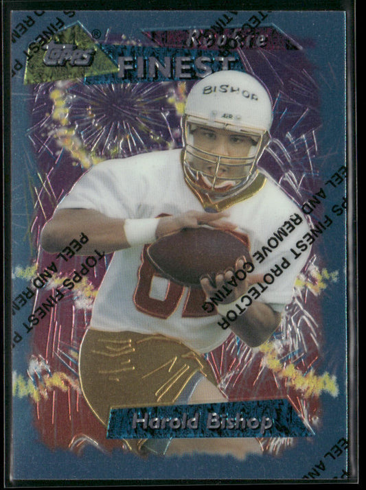Harold Bishop 1995 Finest #83 Tampa Bay Buccaneers