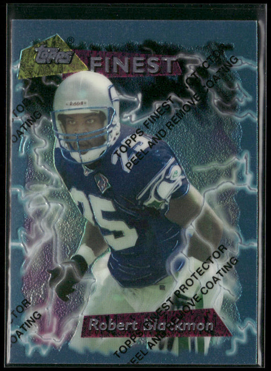 Robert Blackmon 1995 Finest #92 Seattle Seahawks