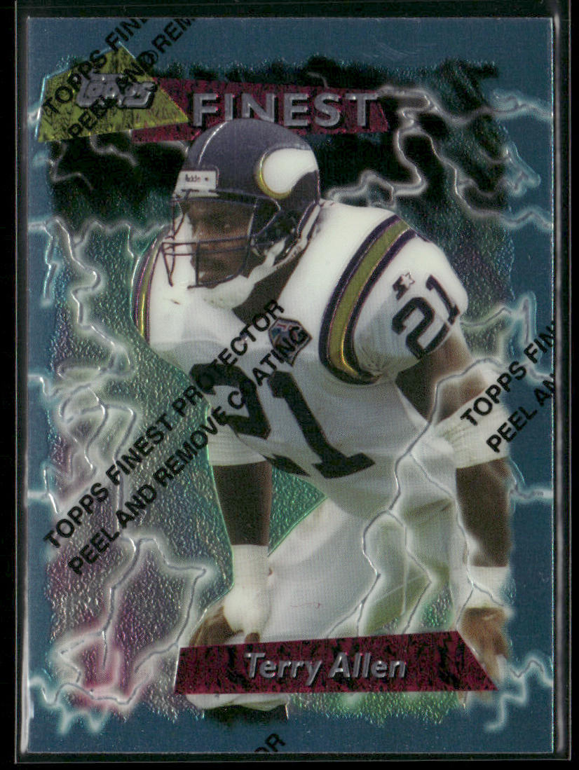 Terry Allen 1995 Finest #94 Minnesota Vikings