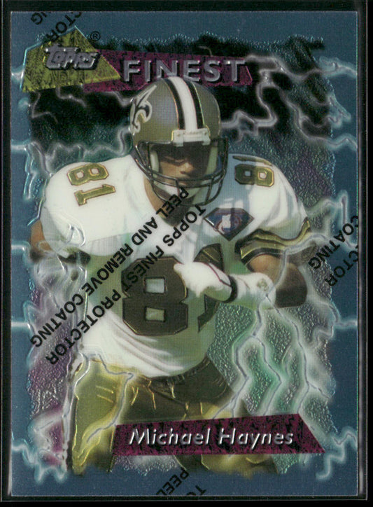 Michael Haynes 1995 Finest #95 New Orleans Saints