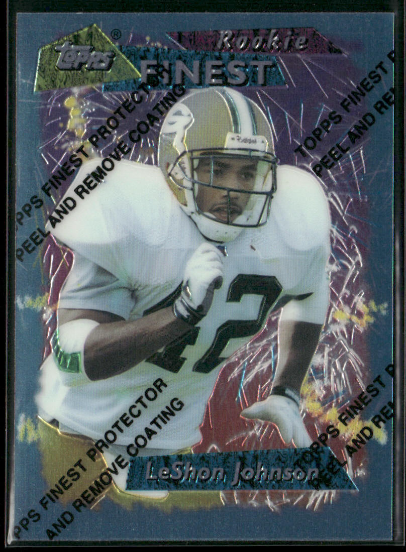 LeShon Johnson 1995 Finest #102 Green Bay Packers