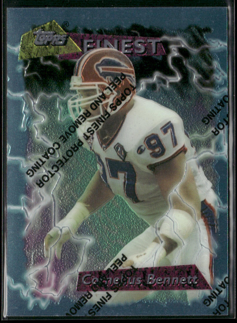 Cornelius Bennett 1995 Finest #104 Buffalo Bills