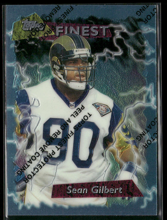 Sean Gilbert 1995 Finest #105 St. Louis Rams
