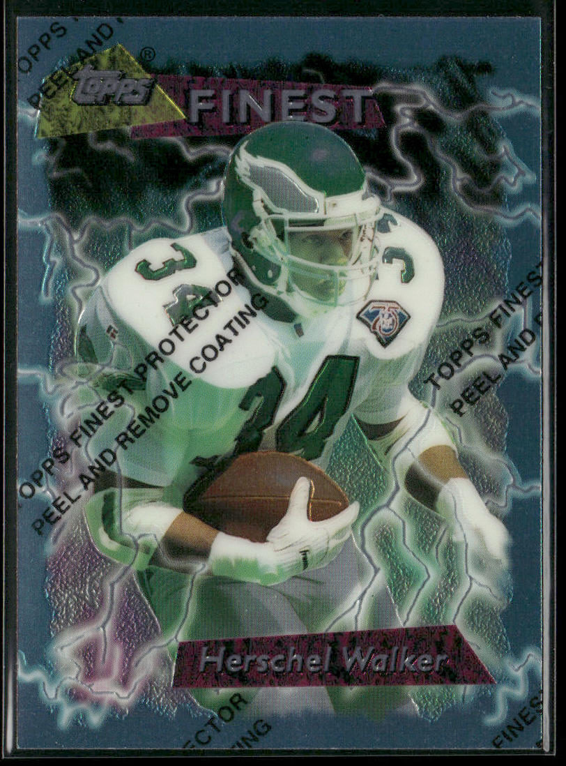 Herschel Walker 1995 Finest #106 Philadelphia Eagles