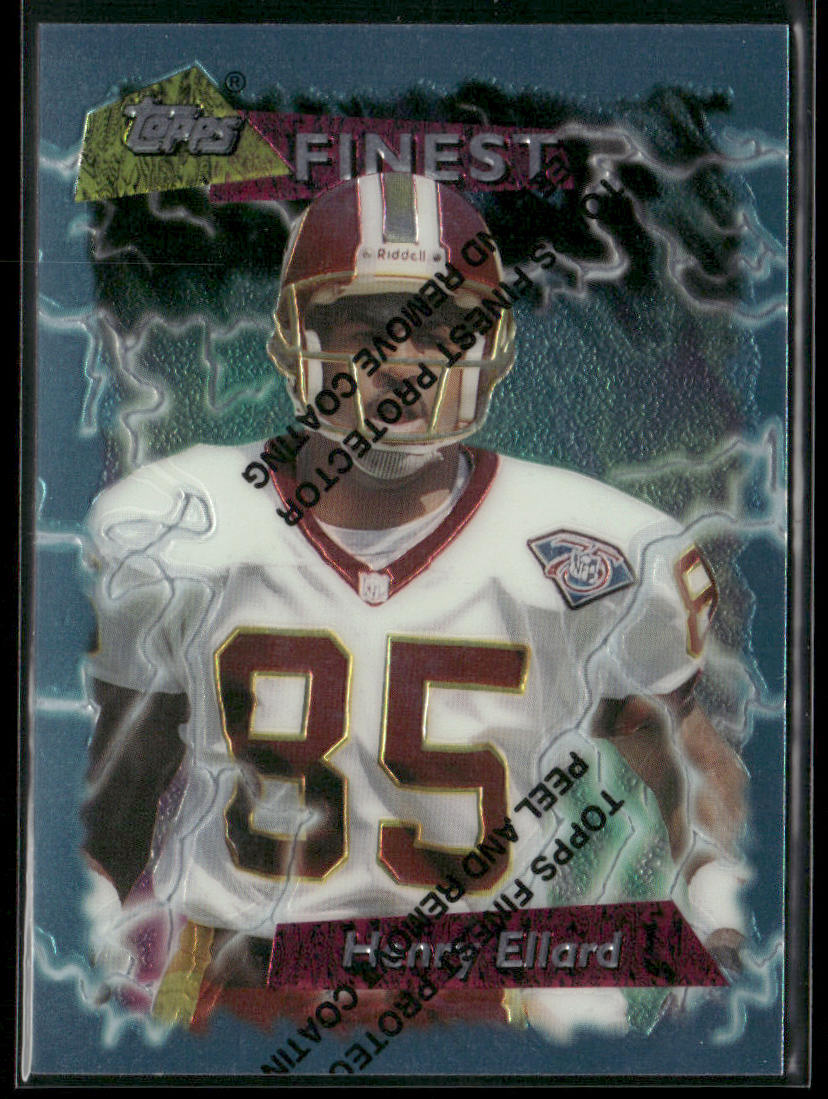 Henry Ellard 1995 Finest #107 Washington Redskins