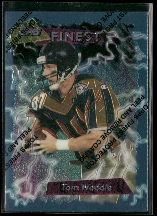 Tom Waddle 1995 Finest #114 Chicago Bears