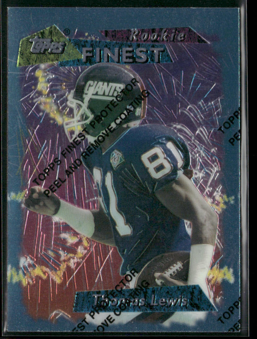 Thomas Lewis 1995 Finest #122 New York Giants