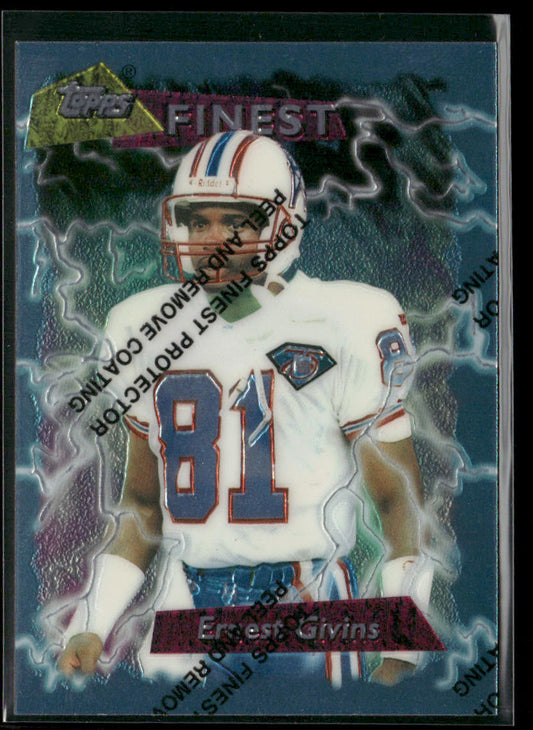 Ernest Givins 1995 Finest #126 Houston Oilers