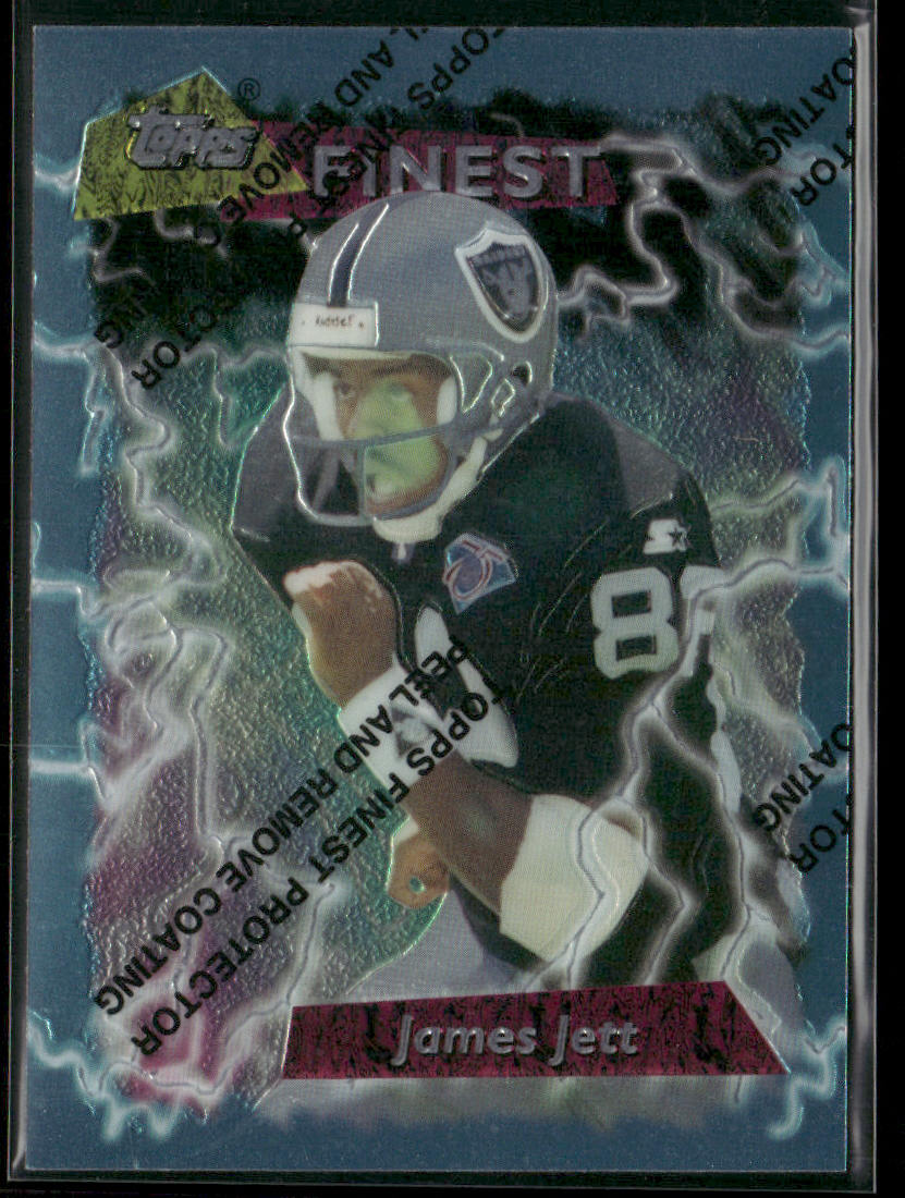 James Jett 1995 Finest #133 Los Angeles Raiders