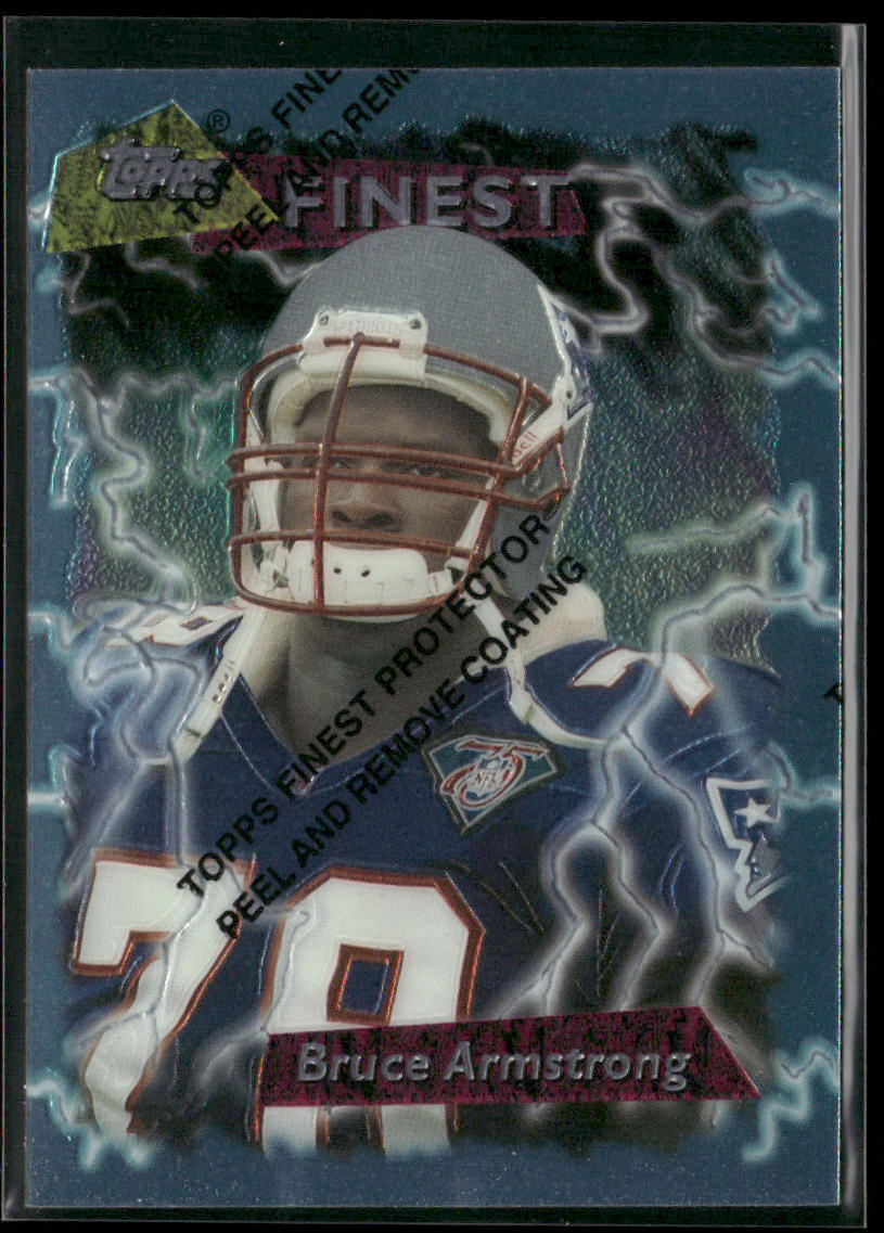 Bruce Armstrong 1995 Finest #141 New England Patriots