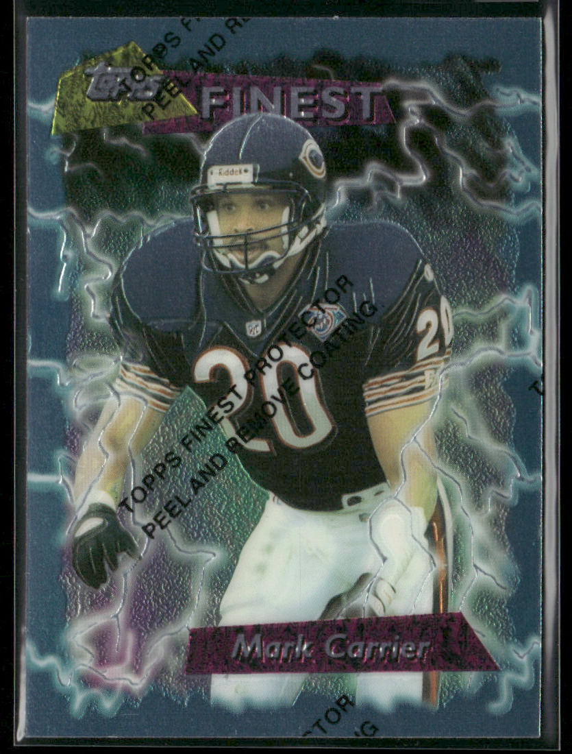 Mark Carrier 1995 Finest #142 Chicago Bears