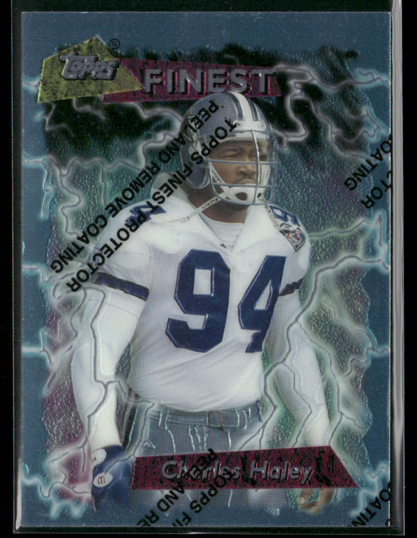 Charles Haley 1995 Finest #145 Dallas Cowboys