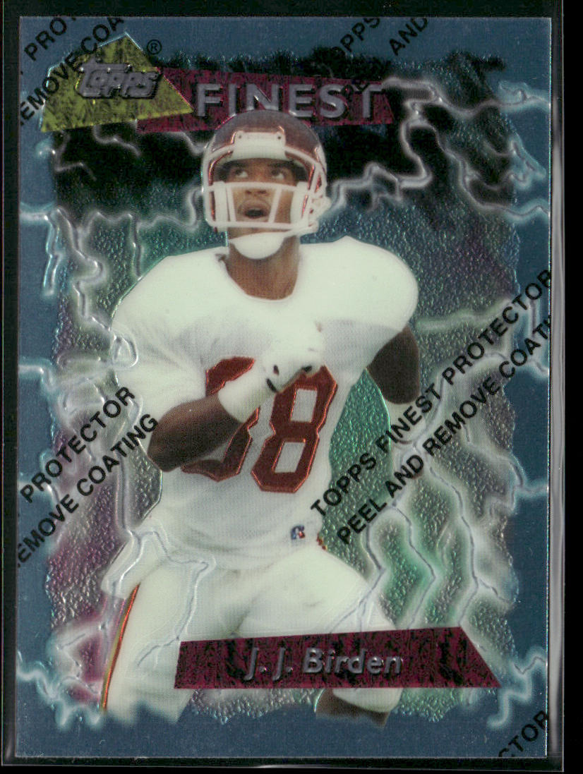 J.J. Birden 1995 Finest #147 Kansas City Chiefs