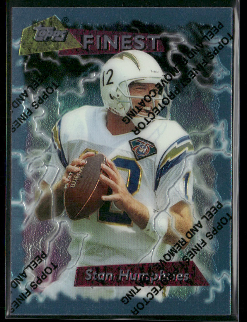Stan Humphries 1995 Finest #150 San Diego Chargers