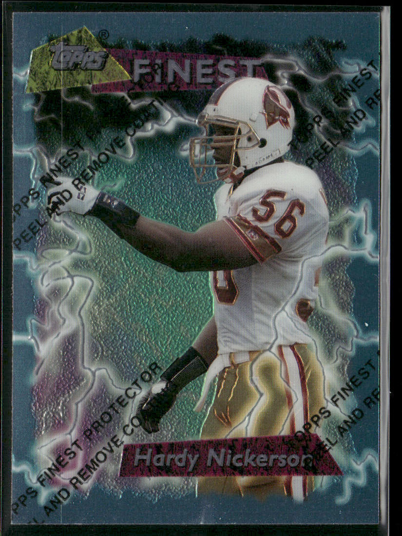 Hardy Nickerson 1995 Finest #151 Tampa Bay Buccaneers