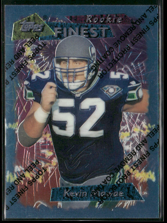 Kevin Mawae 1995 Finest #162 Seattle Seahawks