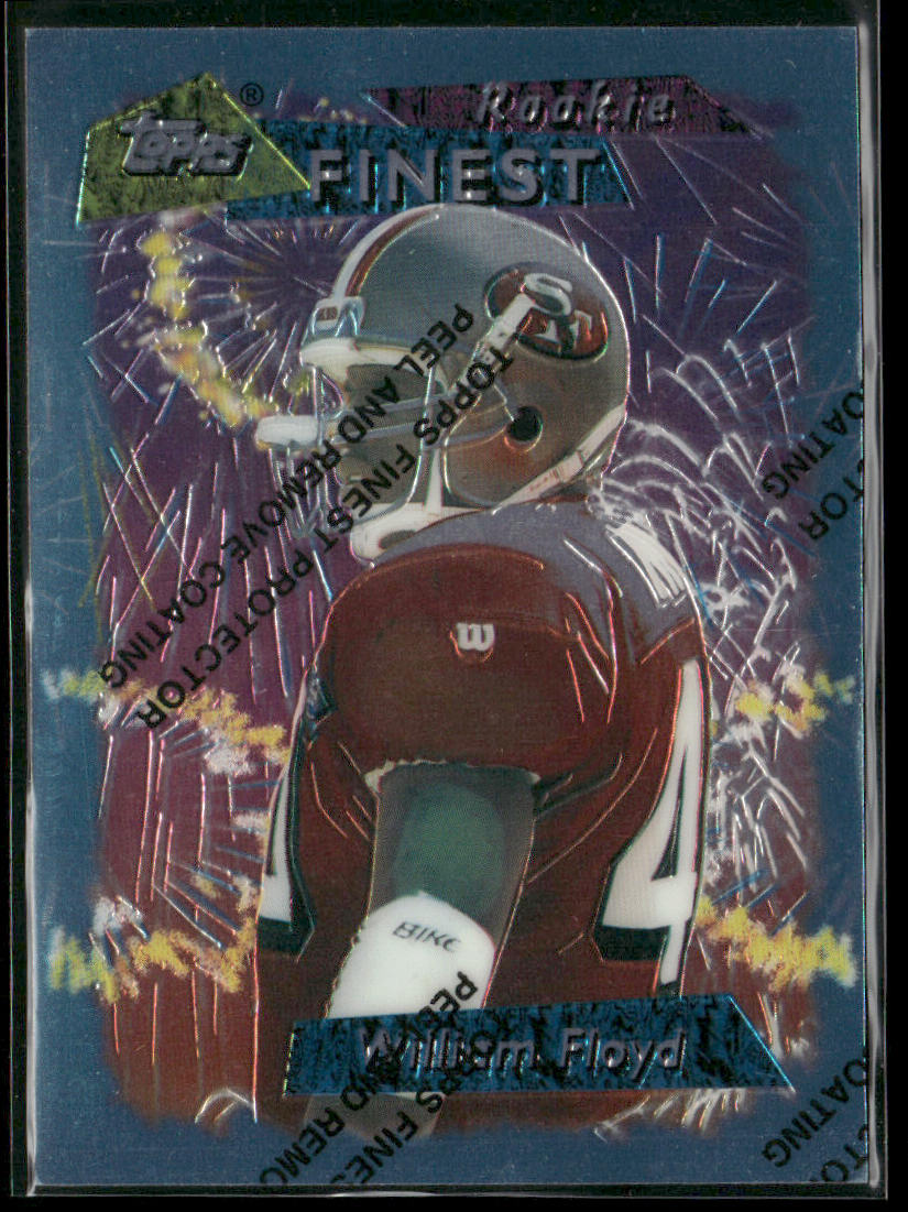 William Floyd 1995 Finest #164 San Francisco 49ers