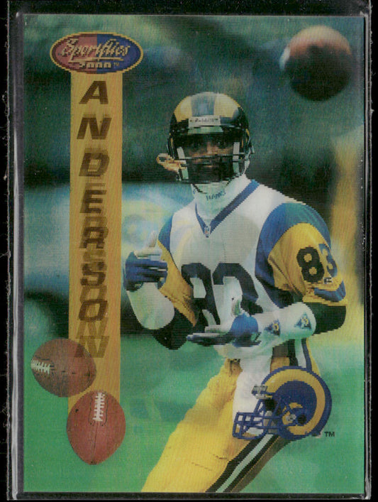 Willie Anderson 1994 Sportflics #3 Los Angeles Rams