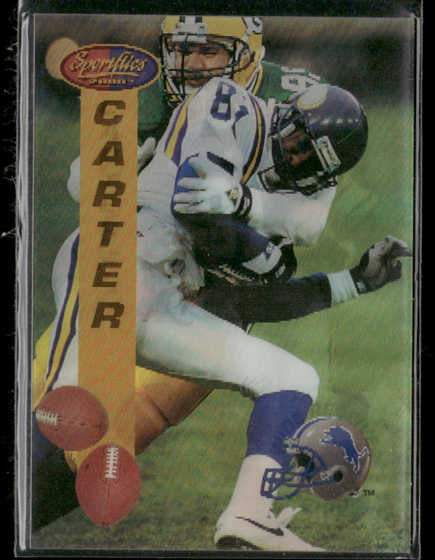 Anthony Carter 1994 Sportflics #4 Detroit Lions