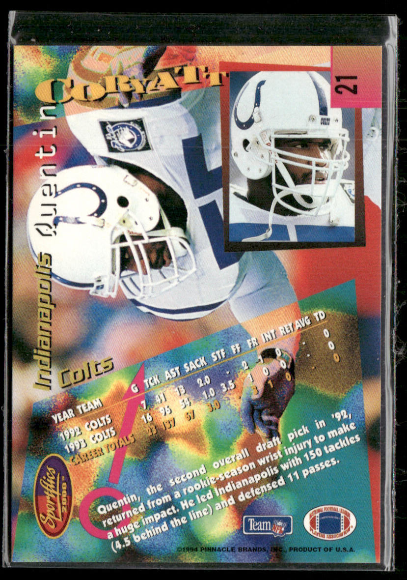 Michael Brooks 1994 Sportflics #22 New York Giants