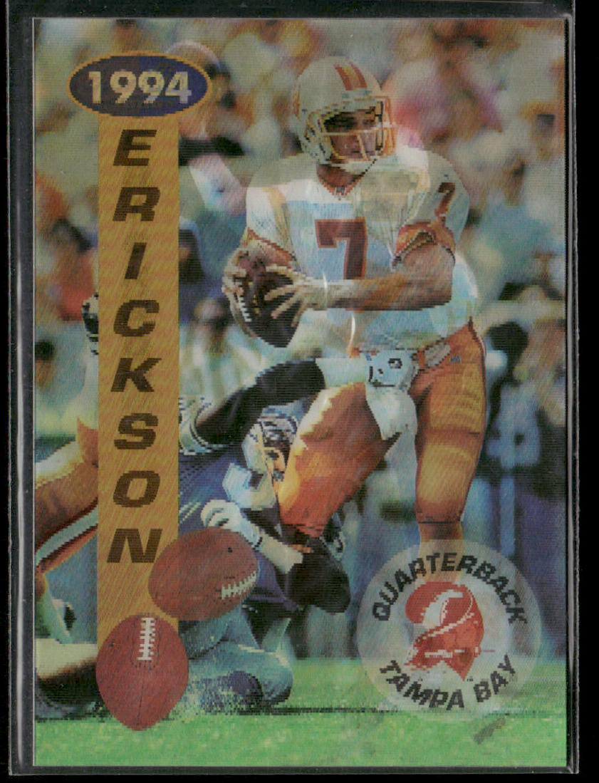 Craig Erickson 1994 Sportflics #25 Tampa Bay Buccaneers