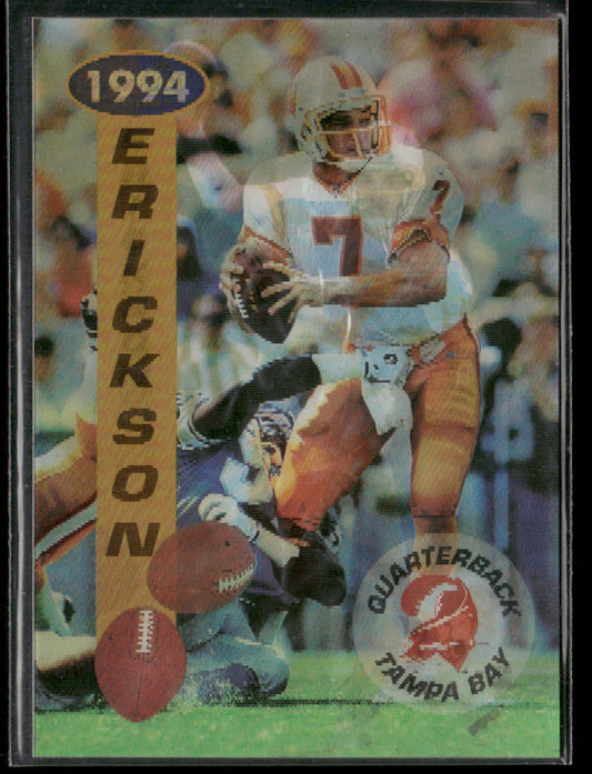 Craig Erickson 1994 Sportflics #25 Tampa Bay Buccaneers