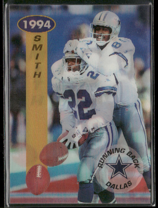 Emmitt Smith 1994 Sportflics #30 Dallas Cowboys
