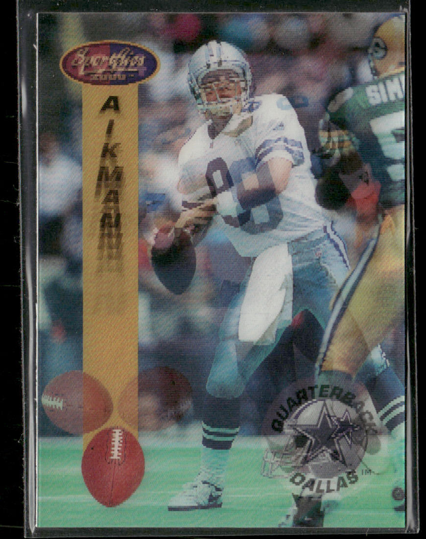 Troy Aikman 1994 Sportflics #31 Dallas Cowboys
