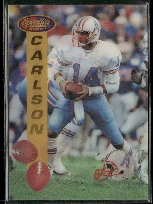 Cody Carlson 1994 Sportflics #32 Houston Oilers