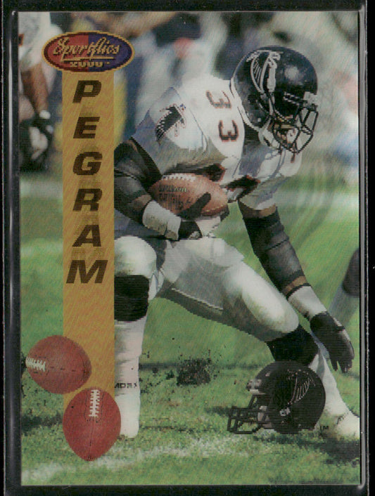 Erric Pegram 1994 Sportflics #37 Atlanta Falcons
