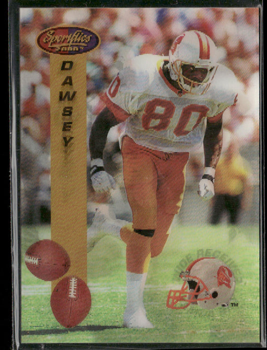 Lawrence Dawsey 1994 Sportflics #44 Tampa Bay Buccaneers