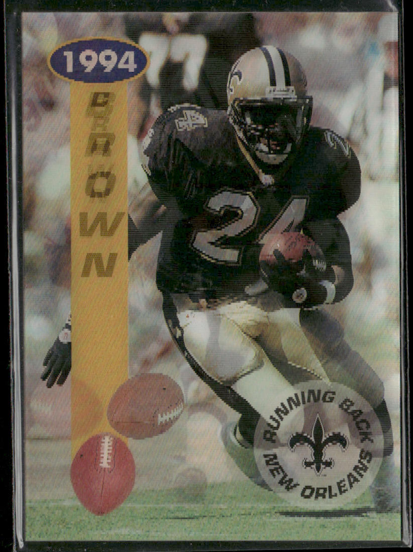 Derek Brown 1994 Sportflics #48 New Orleans Saints