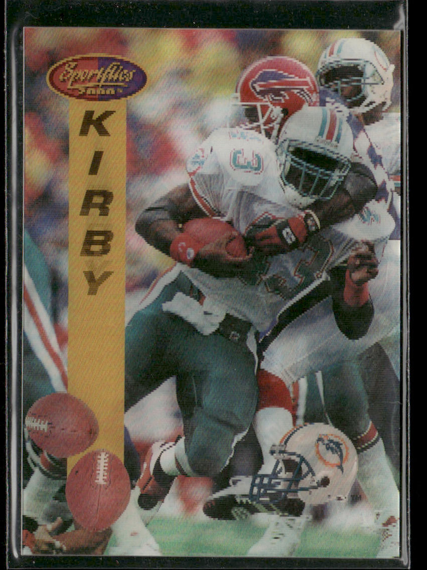 Terry Kirby 1994 Sportflics #49 Miami Dolphins