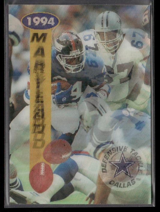 Russell Maryland 1994 Sportflics #53 Dallas Cowboys