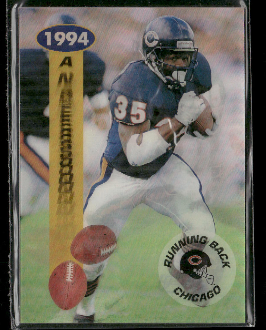 Neal Anderson 1994 Sportflics #60 Chicago Bears