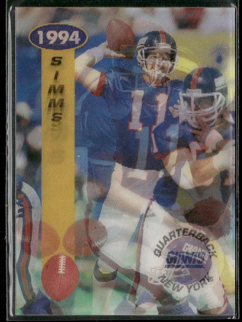 Phil Simms 1994 Sportflics #64 New York Giants