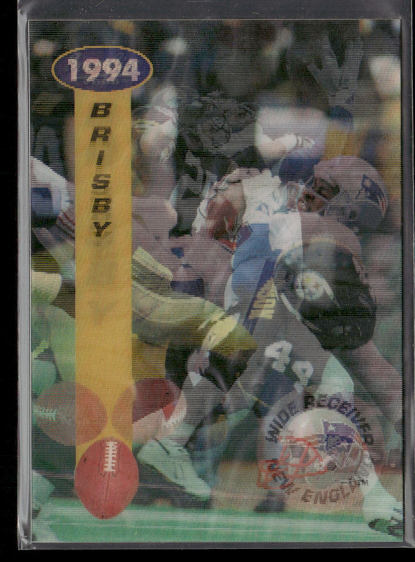 Vincent Brisby 1994 Sportflics #65 New England Patriots