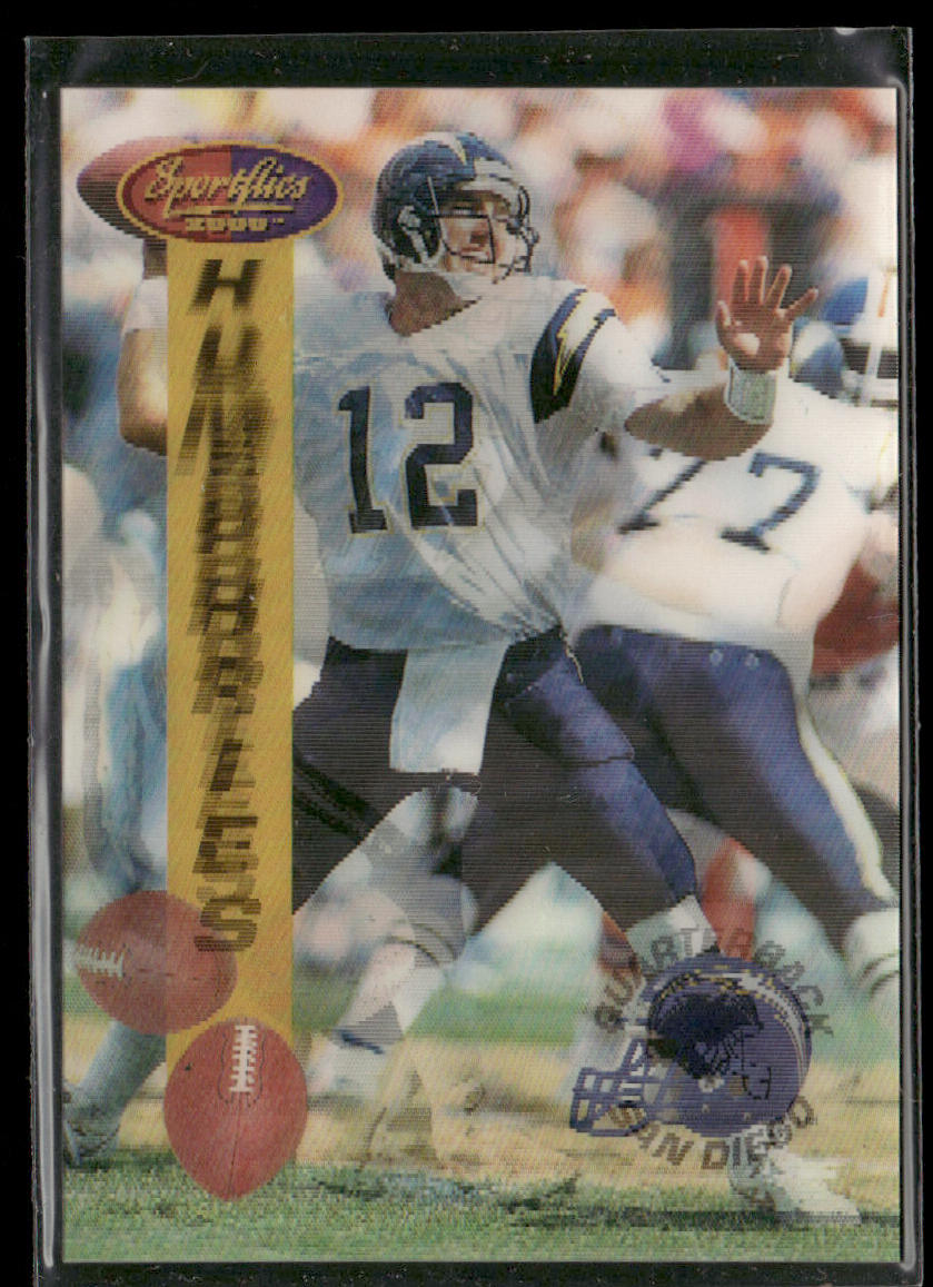 Stan Humphries 1994 Sportflics #84 San Diego Chargers