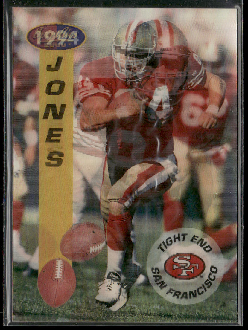 Brent Jones 1994 Sportflics #87 San Francisco 49ers