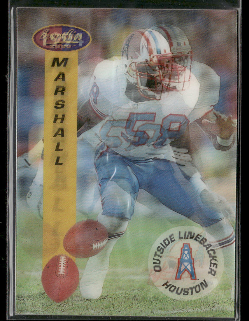 Wilber Marshall 1994 Sportflics #89 Houston Oilers