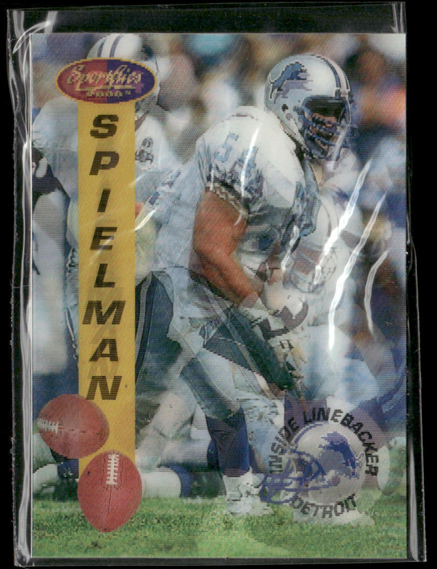 Chris Spielman 1994 Sportflics #90 Detroit Lions