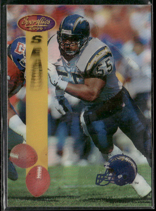 Junior Seau 1994 Sportflics #95 San Diego Chargers